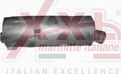 XXLMARMITTEITALIANE K6592 - Середній / кінцевий глушник ОГ autocars.com.ua