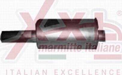 XXLMARMITTEITALIANE K6742 - Середній / кінцевий глушник ОГ autocars.com.ua