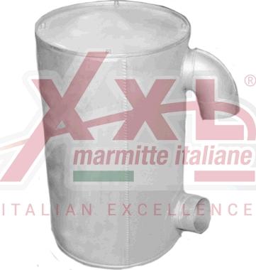 XXLMARMITTEITALIANE K8282 - Середній / кінцевий глушник ОГ autocars.com.ua