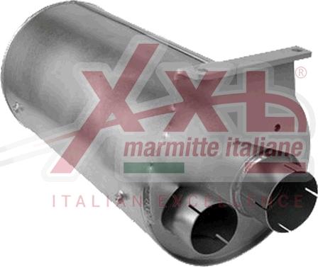 XXLMARMITTEITALIANE KAT1543 - Середній глушник вихлопних газів autocars.com.ua