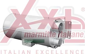 XXLMARMITTEITALIANE KAT1547 - Середній / кінцевий глушник ОГ autocars.com.ua