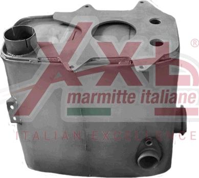 XXLMARMITTEITALIANE KAT4008 - Середній глушник вихлопних газів autocars.com.ua
