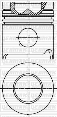 Yenmak 31-03409-000 - Поршень autodnr.net