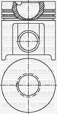 Yenmak 31-03732-000 - Поршень autocars.com.ua