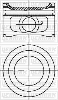 Yenmak 31-03889-000 - Поршень autocars.com.ua