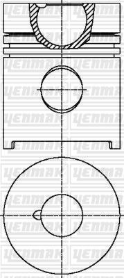 Yenmak 31-03942-000 - Поршень autocars.com.ua