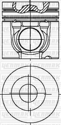 Yenmak 31-04045-000 - Поршень autocars.com.ua