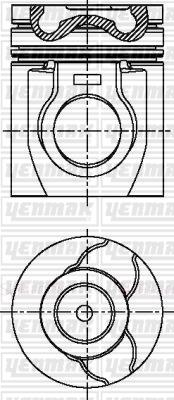 Yenmak 31-04062-000 - Поршень autocars.com.ua