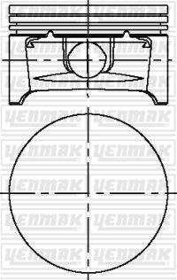 Yenmak 31-04216-000 - Поршень autocars.com.ua