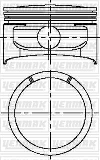 Yenmak 31-04228-000 - Поршень autocars.com.ua