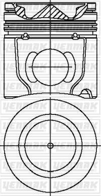 Yenmak 31-04265-000 - Поршень autodnr.net