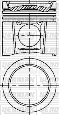 Yenmak 31-04679-000 - Поршень autodnr.net