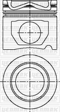 Yenmak 31-04710-000 - Поршень autodnr.net