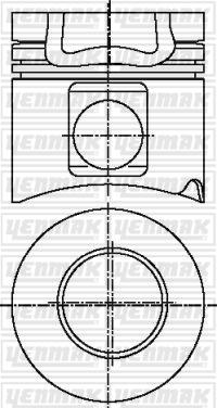 Yenmak 31-04711-000 - Поршень autocars.com.ua