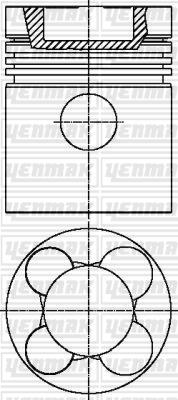 Yenmak 31-04911-000 - Поршень autodnr.net