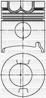 Yenmak 31-04932-000 - Поршень autodnr.net