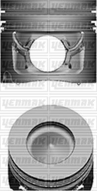 Yenmak 39-04616-000 - Поршень autocars.com.ua