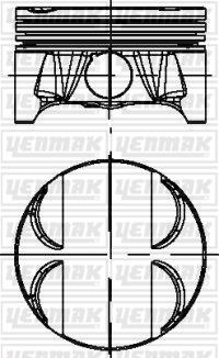 Yenmak 39-04618-000 - Поршень autocars.com.ua