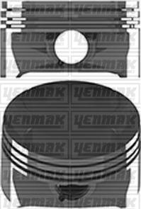 Yenmak 39-04689-000 - Поршень autocars.com.ua