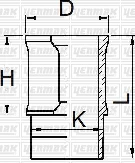 Yenmak 51-05899-000 - Гільза циліндра autocars.com.ua