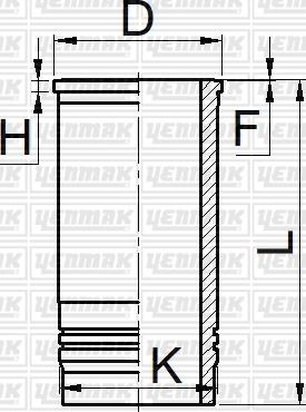 Yenmak 51-05949-000 - Гільза циліндра autocars.com.ua