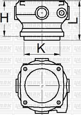 Yenmak 51-95626-000 - Гільза циліндра autocars.com.ua