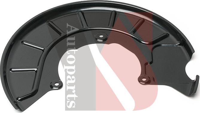 Ysparts YS-SP0037 - Відбивач, диск гальмівного механізму autocars.com.ua