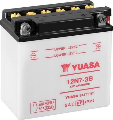 Yuasa 12N7-3B - Стартерная аккумуляторная батарея, АКБ avtokuzovplus.com.ua