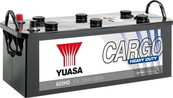 Yuasa 622HD - Стартерна акумуляторна батарея, АКБ autocars.com.ua