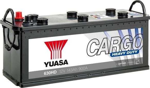 Yuasa 630HD - Стартерна акумуляторна батарея, АКБ autocars.com.ua