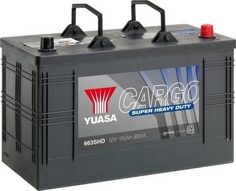 Yuasa 663SHD - Стартерна акумуляторна батарея, АКБ autocars.com.ua