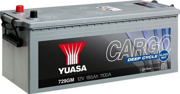 Yuasa 729GM - Стартерна акумуляторна батарея, АКБ autocars.com.ua