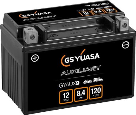 Yuasa GYAUX9 - Стартерная аккумуляторная батарея, АКБ avtokuzovplus.com.ua