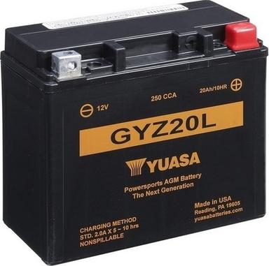 Yuasa GYZ20L - Стартерна акумуляторна батарея, АКБ autocars.com.ua