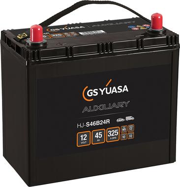 Yuasa HJ-S46B24R - Стартерна акумуляторна батарея, АКБ autocars.com.ua