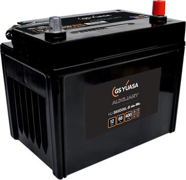 Yuasa HJ-S65D26L-B - Стартерна акумуляторна батарея, АКБ autocars.com.ua