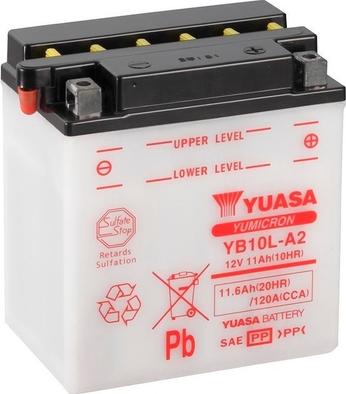 Yuasa YB10L-A2 - Стартерная аккумуляторная батарея, АКБ autodnr.net