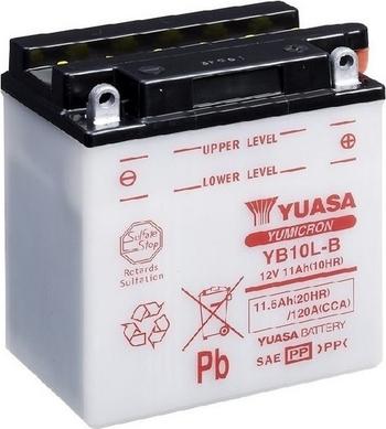 Yuasa YB10L-B - Стартерна акумуляторна батарея, АКБ autocars.com.ua
