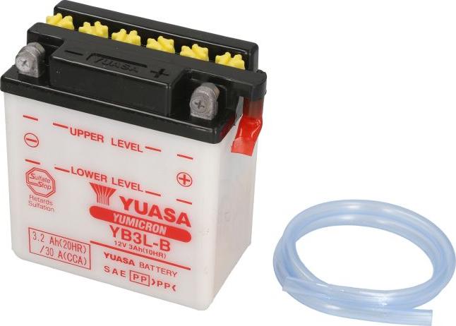 Yuasa YB3L-B - Стартерна акумуляторна батарея, АКБ autocars.com.ua