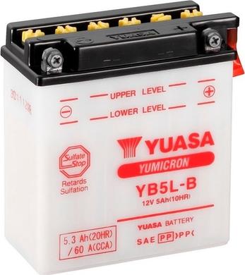 Yuasa YB5L-B - Стартерна акумуляторна батарея, АКБ autocars.com.ua