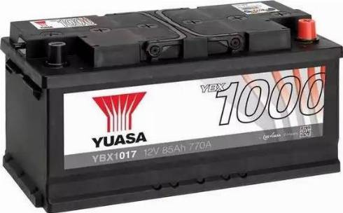 Yuasa YBX1017 - Стартерна акумуляторна батарея, АКБ autocars.com.ua