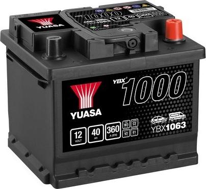 Yuasa YBX1063 - Стартерная аккумуляторная батарея, АКБ avtokuzovplus.com.ua