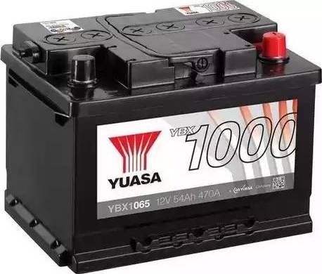 Yuasa YBX1065 - Стартерна акумуляторна батарея, АКБ autocars.com.ua