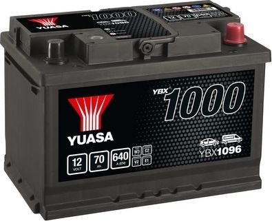 Yuasa YBX1096 - Стартерная аккумуляторная батарея, АКБ autodnr.net