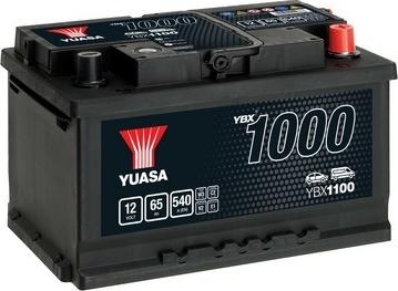 Yuasa YBX1100 - Стартерная аккумуляторная батарея, АКБ autodnr.net