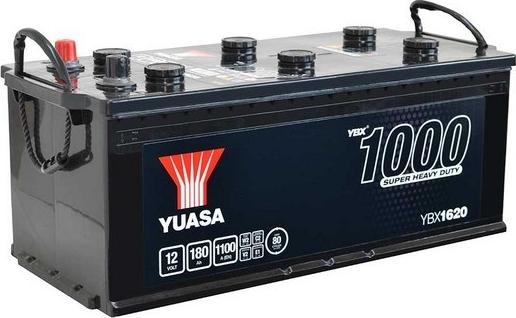 Yuasa YBX1620 - Стартерна акумуляторна батарея, АКБ autocars.com.ua