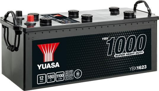 Yuasa YBX1623 - Стартерна акумуляторна батарея, АКБ autocars.com.ua