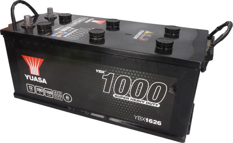 Yuasa YBX1626 - Стартерна акумуляторна батарея, АКБ autocars.com.ua