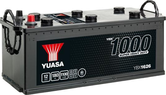 Yuasa YBX1626 - Стартерна акумуляторна батарея, АКБ autocars.com.ua