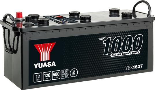 Yuasa YBX1627 - Стартерная аккумуляторная батарея, АКБ avtokuzovplus.com.ua